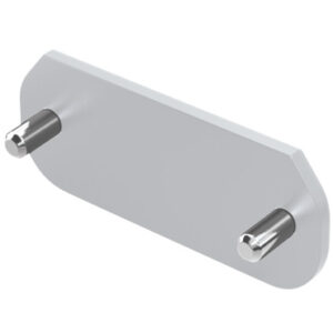 Ronstan Series 22 End Cap Cover with fasteners- Silver