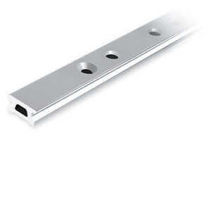 Series 30 Track. Silver. 2996 mm M8 CSK fastener holes. Pitch=100mm Stop hole pitch=50mm