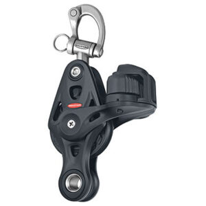 Ronstan Series 60 Core Block, Fiddle Cleat Snap Shackle