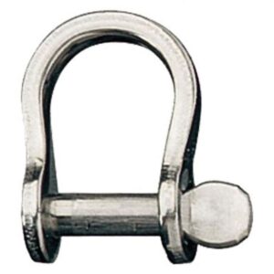 Ronstan Shackle, Bow, Pin 1/4 in., L:21mm, W:19mm