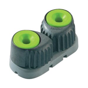 Ronstan Small C-Cleat Cam Cleat Green, Black Base