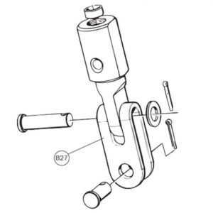 Selden Furlex 200s Lower Swivel Eye Fitting Assy Flx 200S 6 mm (B27)